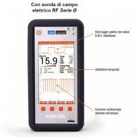 Misuratore di campi elettromagnetici professionale ARW-3DL